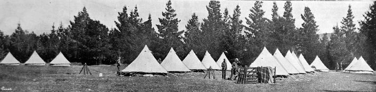 The camp in the Sheffield domain.