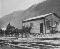 On the route of the Midland Railway: the Otira Post Office.