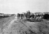 1903 photograph of Taumutu Maori Pah Road from The Canterbury times, 30 Sept. 1903, p. 38 