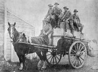 A fatigue party on duty, Addington Camp, Christchurch