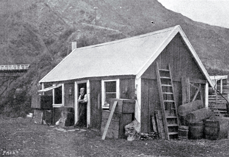 The original Waiau Ferry Hotel, North Canterbury 