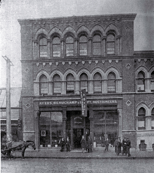 Ayers, Beauchamp & Compy, Cashel Street, Christchurch 