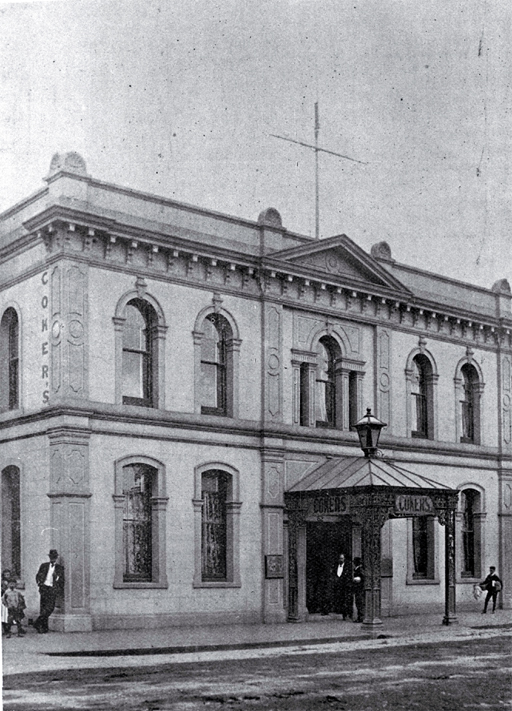 Coker's Hotel, Manchester Street, Christchurch 