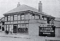 Christchurch Perambulator Works, corner of High and Tuam Streets, Christchurch