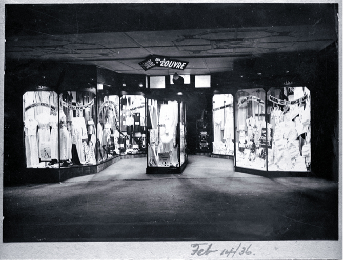 Lingerie sale, T. Armstrong & Co. store Lingerie sale, T. Armstrong & Co. store