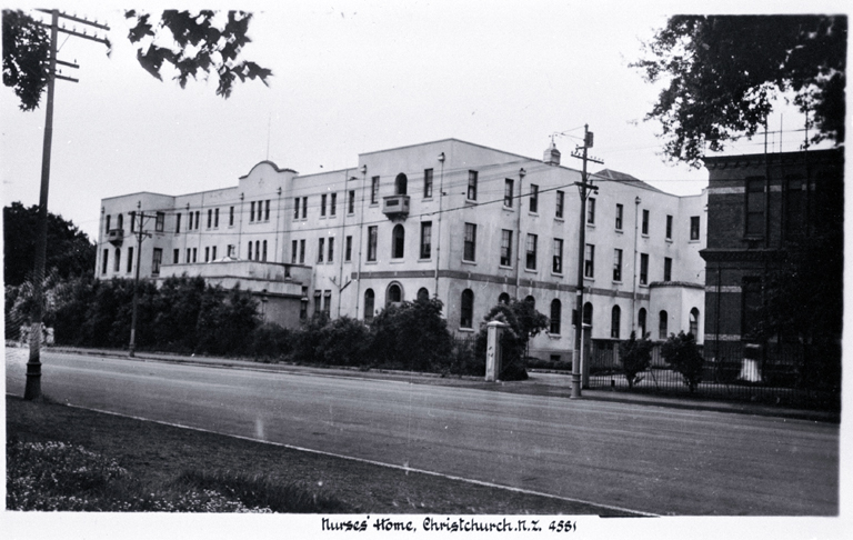 The Nurses' Home, Christchurch Public Hospital, Riccarton Avenue, Christchurch The Nurses' Home, Christchurch Public Hospital, Riccarton Avenue, Christchurch