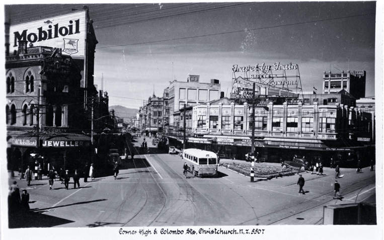 The Triangle corner, Christchurch 
