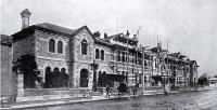 Additions to the Central Police Station, Hereford Street, Christchurch : the alterations in progress.