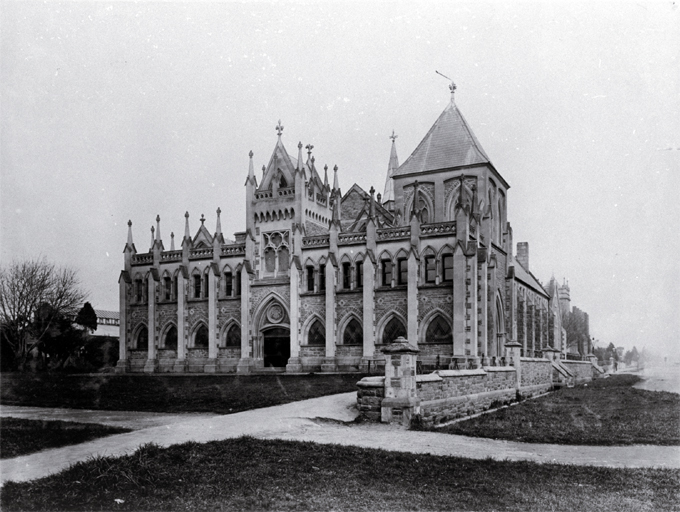 The old Supreme Court building, Christchurch 
