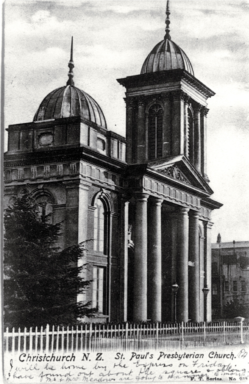 St. Paul's Presbyterian Church, Christchurch 
