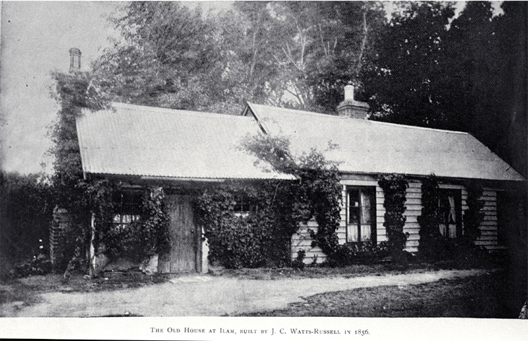 The old cottage at Ilam, built by J. C. Watts-Russell in 1856 