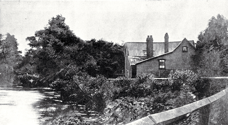 The old Christchurch quay, Ferry Road 