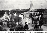 Rotorua at the New Zealand International Exhibition 1906/7, Hagley Park, Christchurch