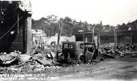 Hastings Street after the Napier earthquake