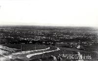 Christchurch under a thin veil of smog, from the Cashmere Hills
