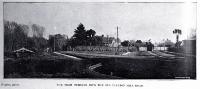 The Fendalton tram turning into the old Carlton Mill Road at the intersection with Harper Avenue and Park Terrace 