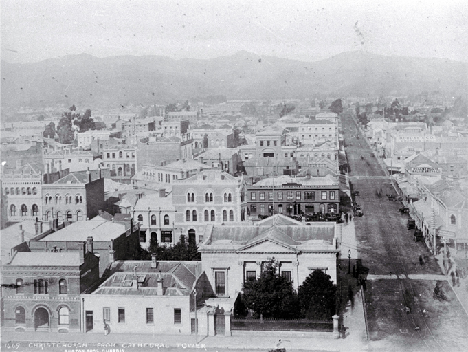 Christchurch from Cathedral tower 