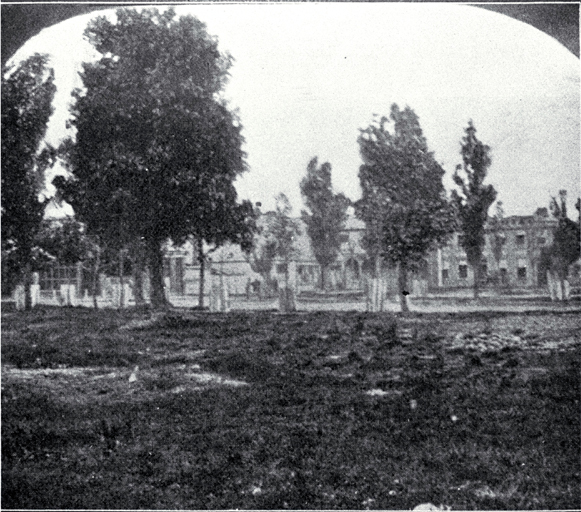 The Lyttelton Times office showing the frontage to Cathedral Square 