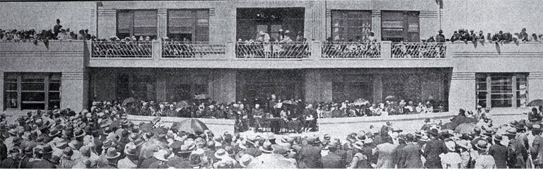 Opening of the South Island Methodist Orphanage and Children's Home, Papanui 