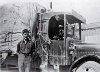 Number ten in the fleet of Leyland trucks belonging to Highways Transport 