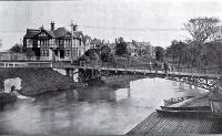 The hospital bridge over the River Avon, Christchurch 