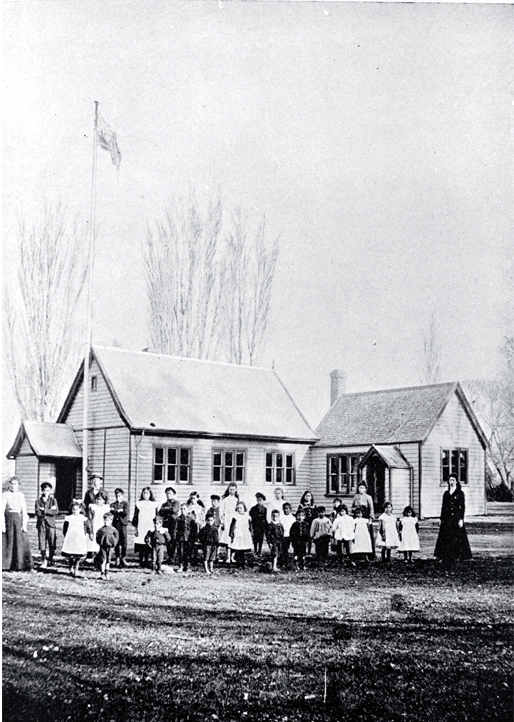 The native school at Kaiapoi The native school at Kaiapoi