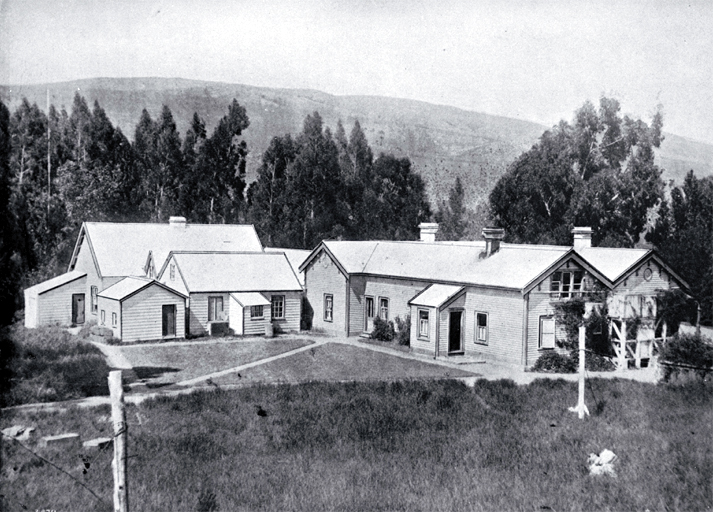 Shearers' accommodation on a Canterbury station Shearers' accommodation on a Canterbury station