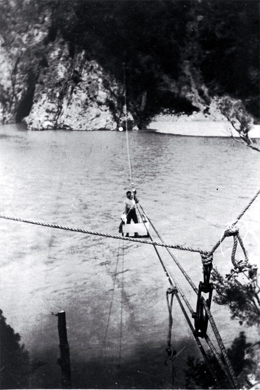 The Christchurch City Council's scheme to obtain power from the Waimakariri River, near Pattersons Creek 