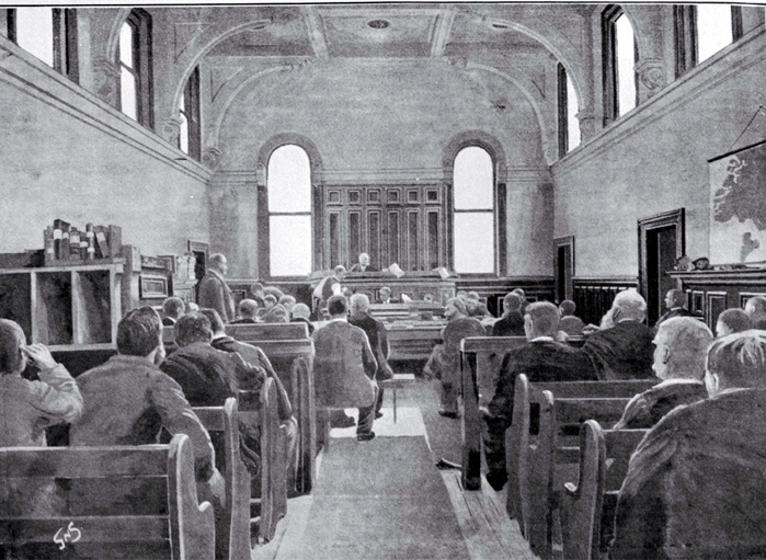 Balloting for sections in the Waikakahi Estate, South Canterbury 