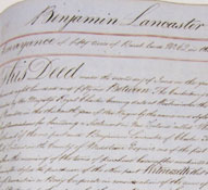 Will of Benjamin Lancaster