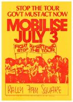 Stop the Tour. Govt Must Act Now. Mobilise July 3.