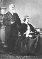 Augustus Florance senior and wife Elizabeth, about 1870