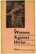 Cover of women against Hitler