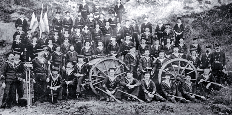 The Lyttelton Naval Artillery 