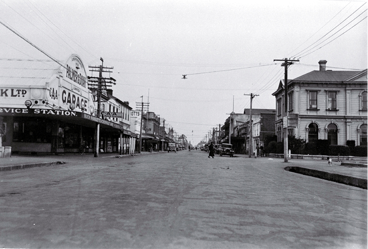 Looking west down High Street, Rangiora 
