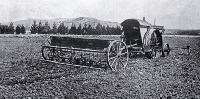 A trial of a Jelbart oil tractor at Mr C.H. Ensor's White Rock Station 