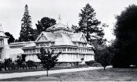 The first Townend begonia house in the Christchurch Botanic Gardens 