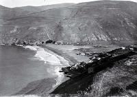 The beach and holiday baches at Taylor's Mistake 