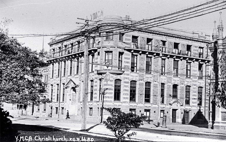 YMCA, Hereford Street and Cambridge Terrace, Christchurch 