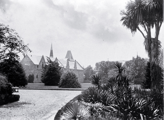 The Canterbury Museum from the Botanic Gardens, Christchurch 