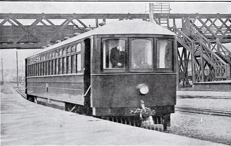 A new experimental electric battery rail-car commences on the Christchurch-Lyttelton line 