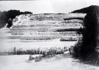 View looking up the Pink Terraces 