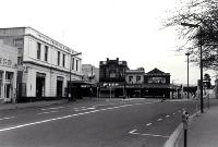Intersection of Cashel and Durham Streets with Oxford Terrace, between the Bridge of Remembrance and Hereford Street, Christchurch
