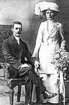 On 8 February 1911 Bella married Augustus Frederick Lipscombe Moore, a 31-year-old Rolleston farmer