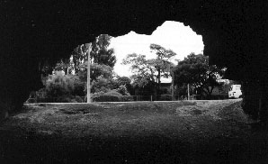 View from the interior of Te Ana o Hineraki