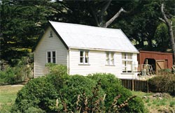 Old schoolhouse at Rāpaki.