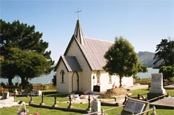 Whare Karakia at Rāpaki.