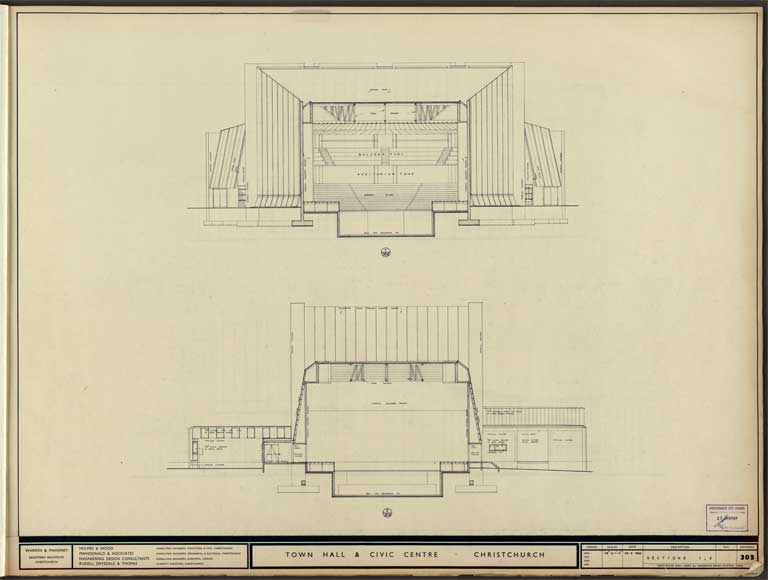 Town Hall & Civic Centre. Sections 1 & 2 29 August 1968 Image 5 of 12