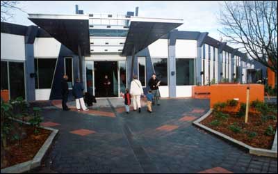 The new Fendalton Library entrance