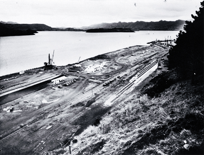 Cashin Quay under construction 